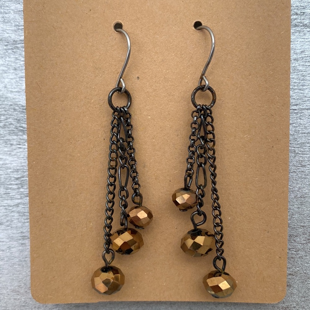 Bronze Earrings